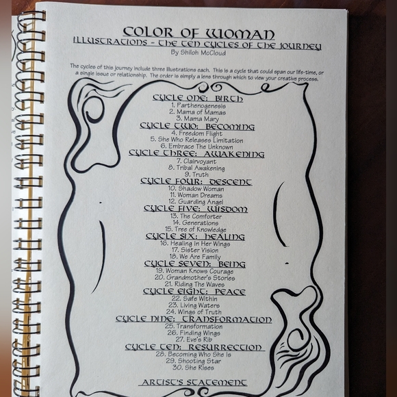 Color of Woman Coloring Book and Journal - Picture 3 of 8